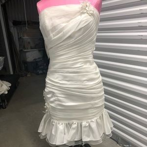 Alfred Angelo short wedding dress